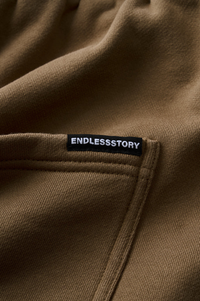 ALONGSIDE SWEAT PANT - STONE WASH BROWN