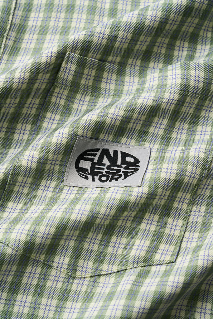 NINO BUTTON UP - OLIVE