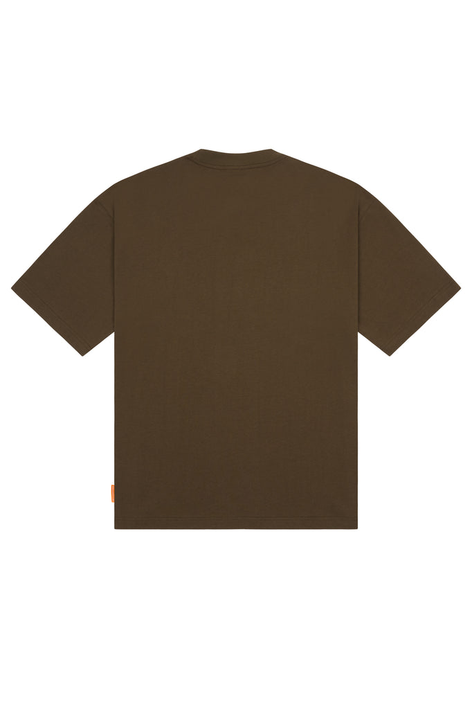 LOCKED IN TEE - BROWN