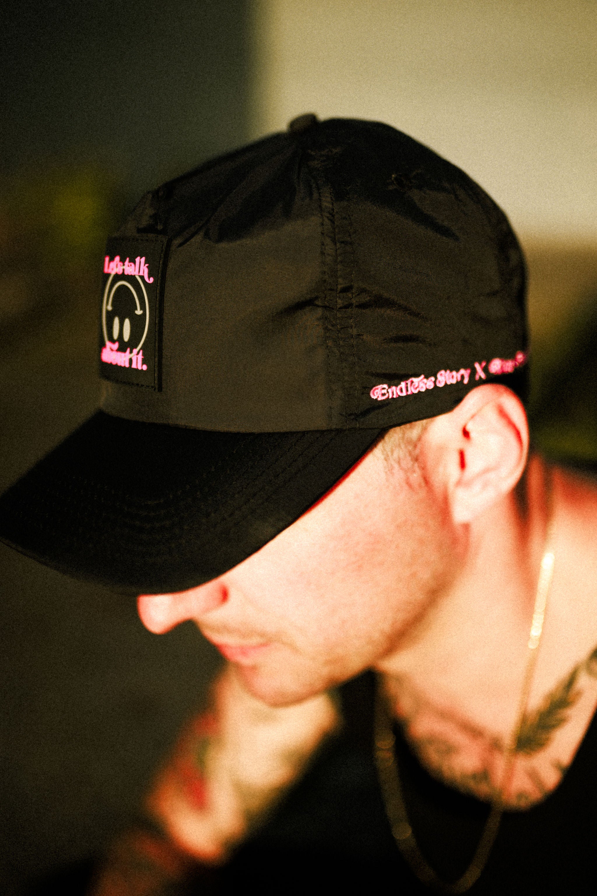 LET'S TALK ABOUT IT - NYLON CAP