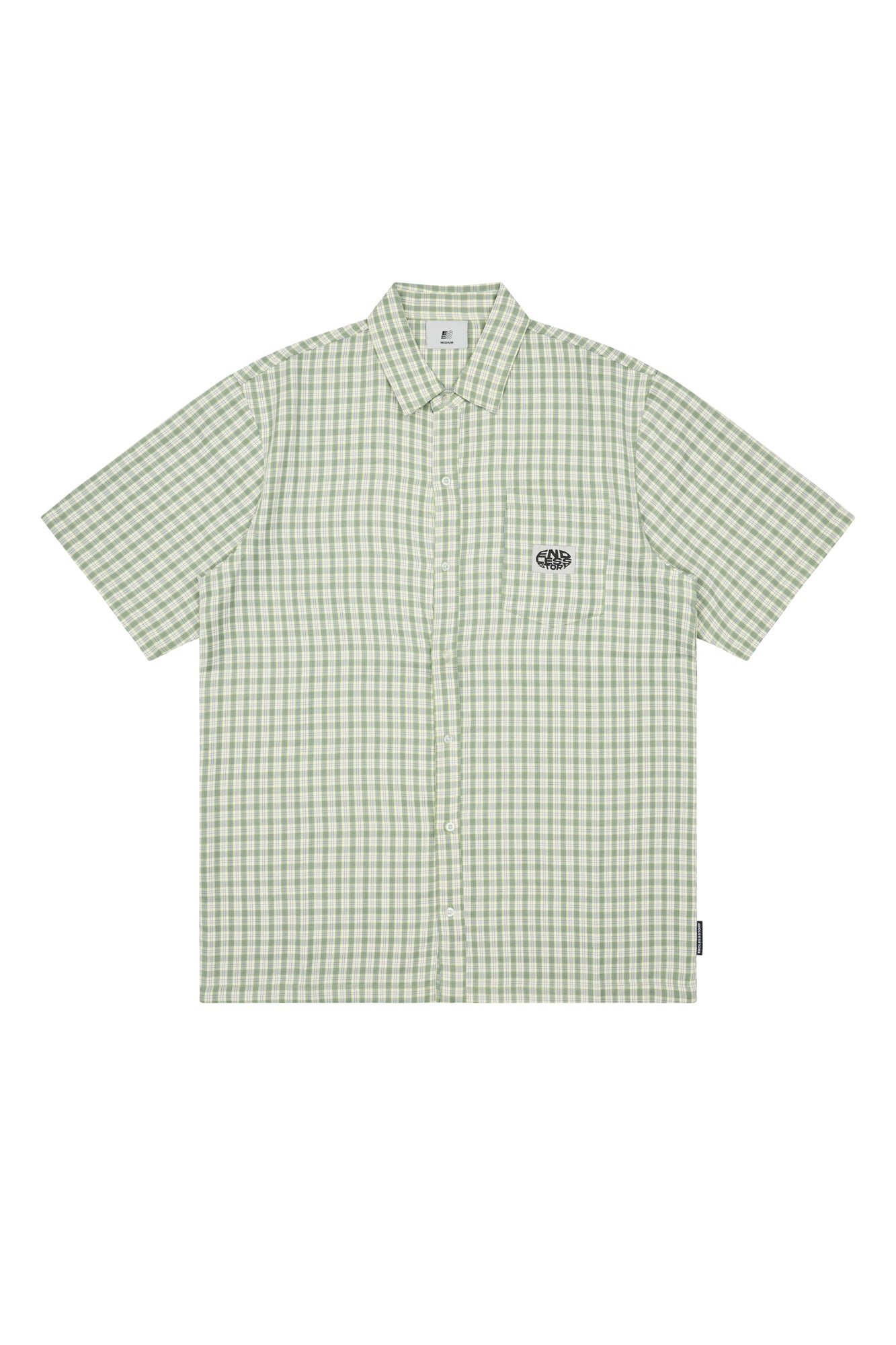 NINO BUTTON UP - OLIVE