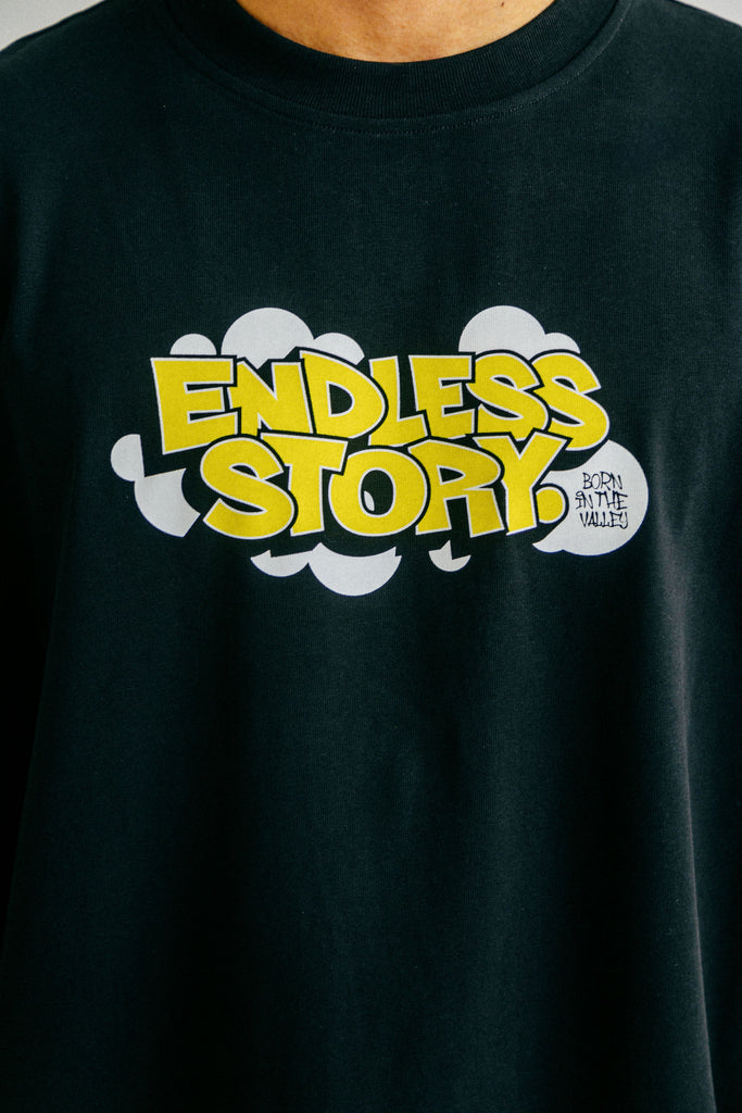 BUBBLE PRINT TEE - YELLOW