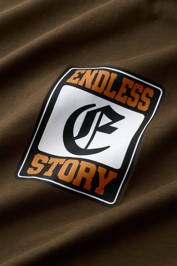 LOCKED IN TEE - BROWN