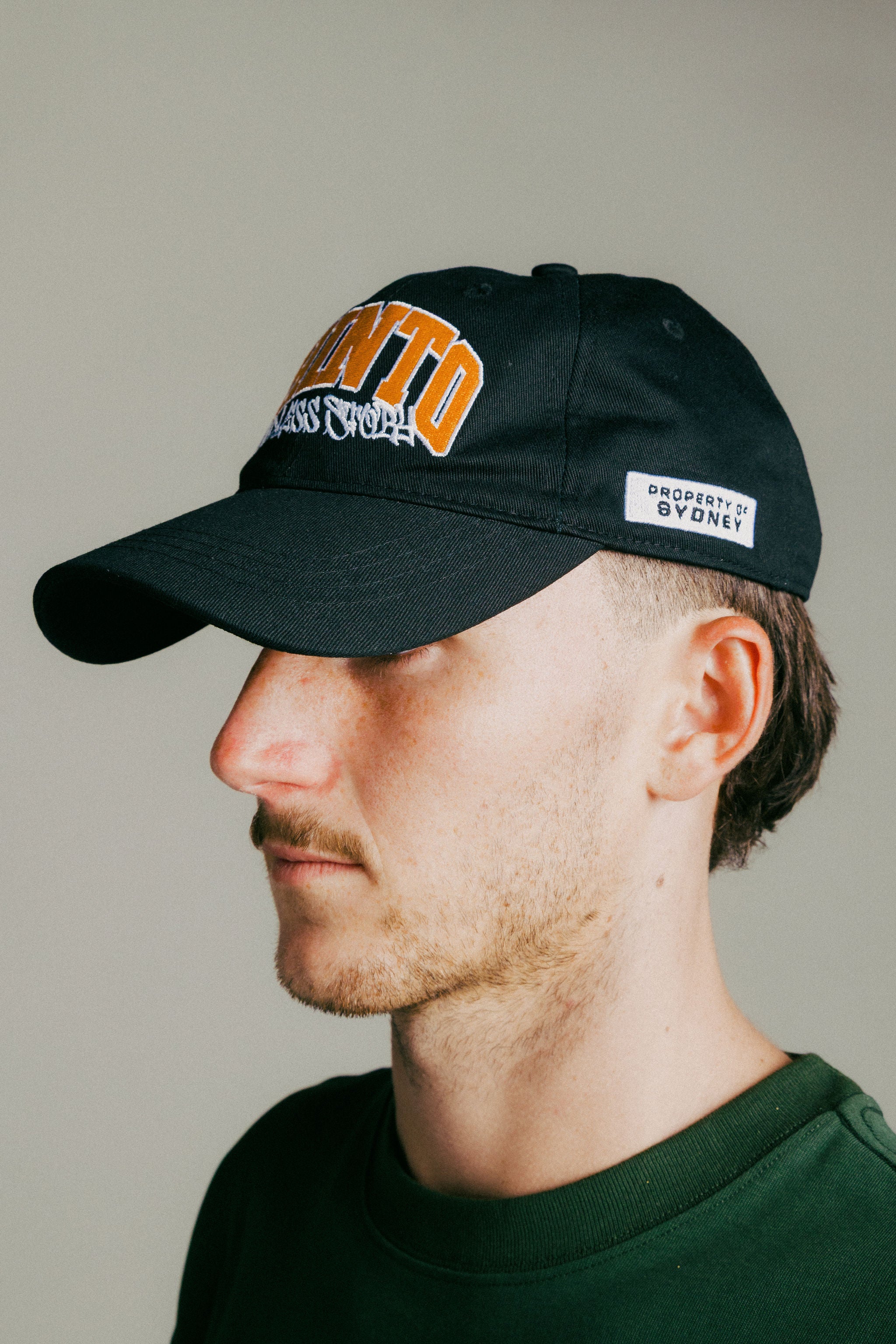 ES x SHINTO COLLAD CAP - BLACK