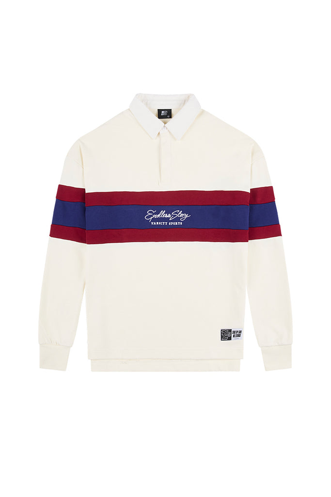 VARSITY SPORT JERSEY - OFF WHITE