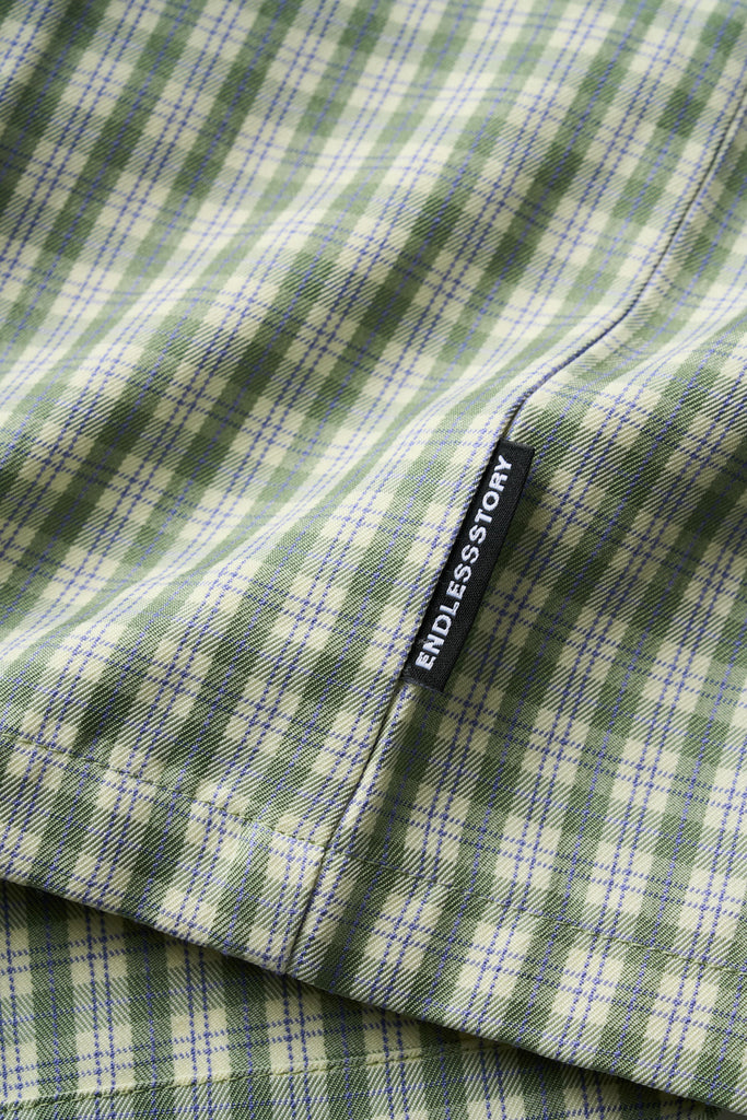 NINO BUTTON UP - OLIVE