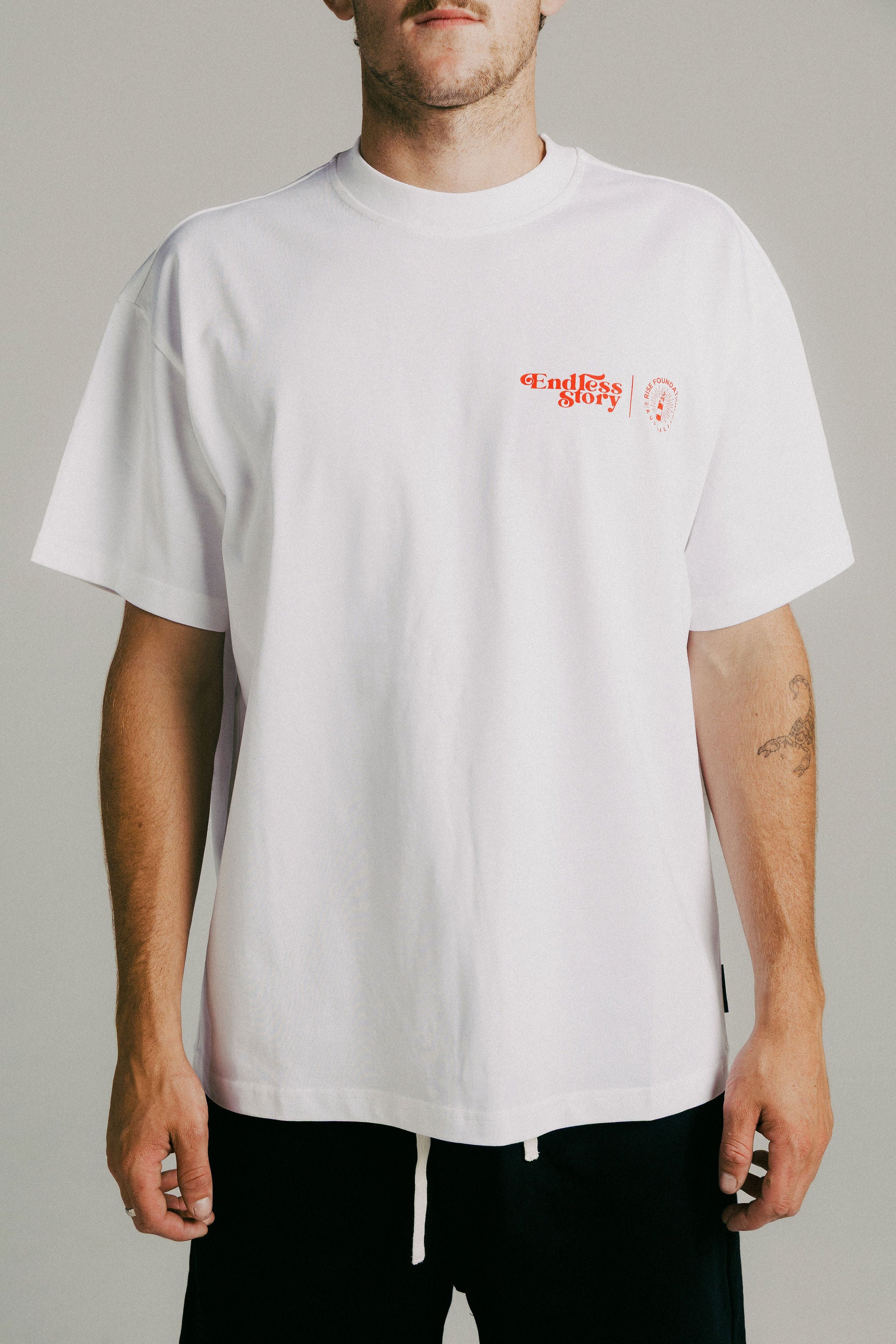 LET' S TALK ABOUT IT TEE - WHITE (ADULT)