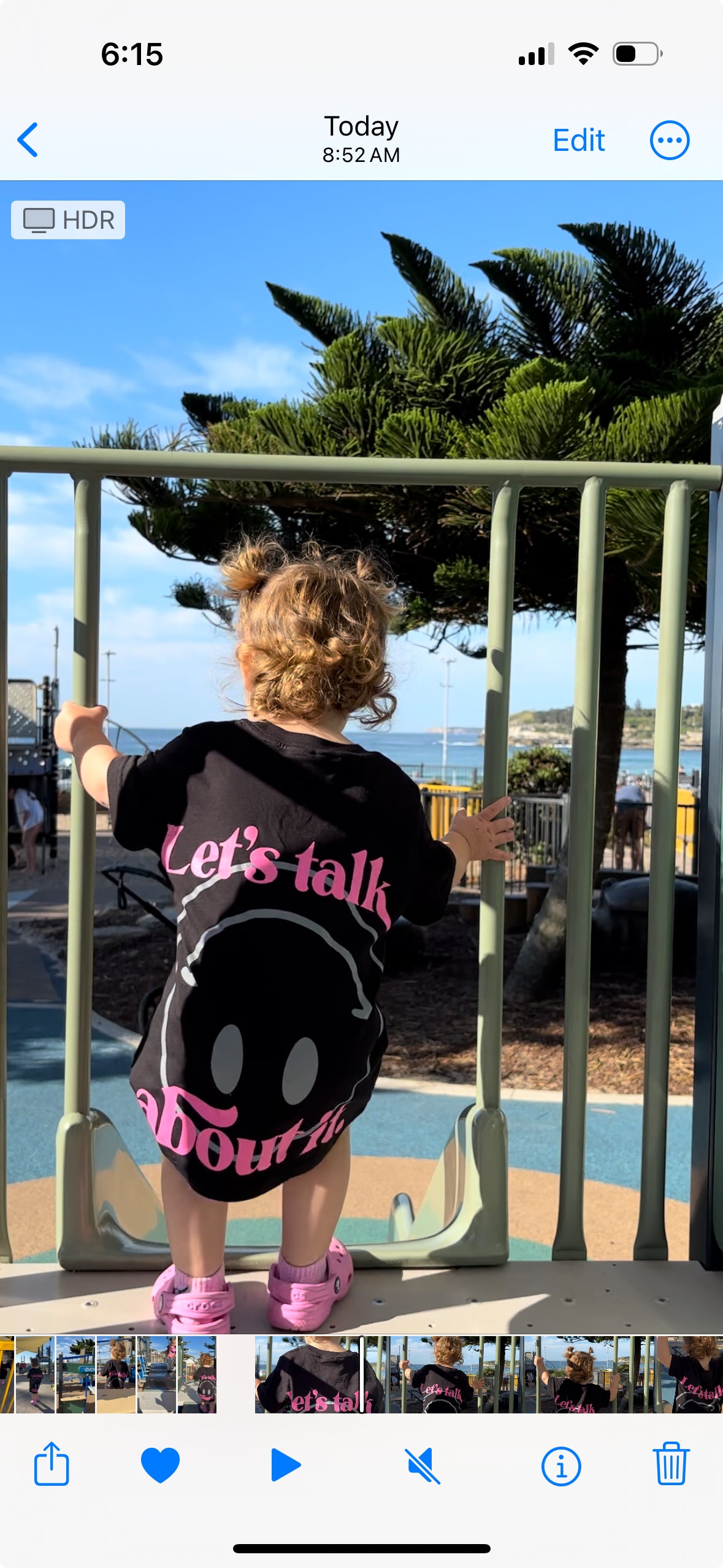 LET' S TALK ABOUT IT TEE - BLACK (KIDS)