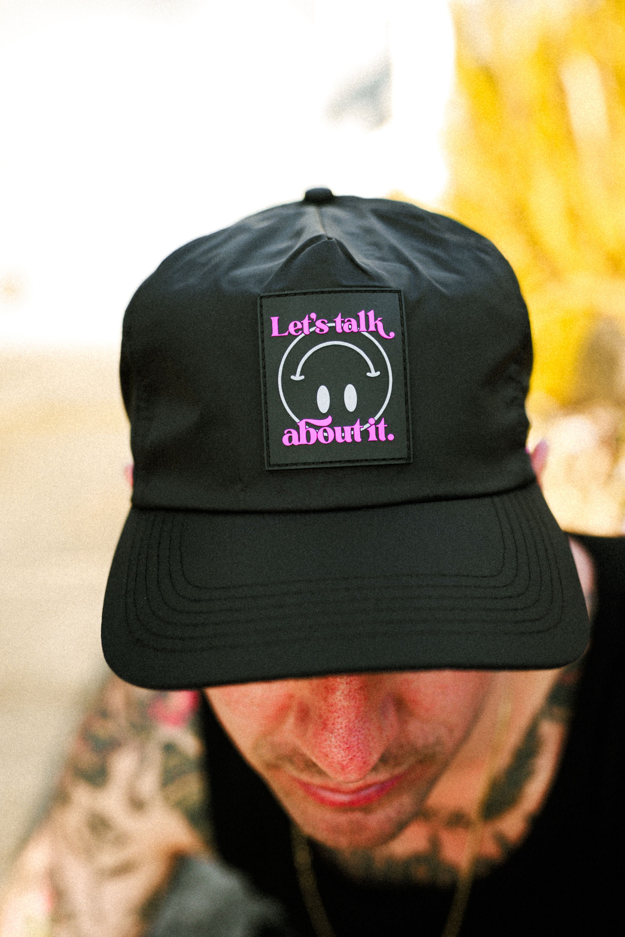 LET'S TALK ABOUT IT - NYLON CAP