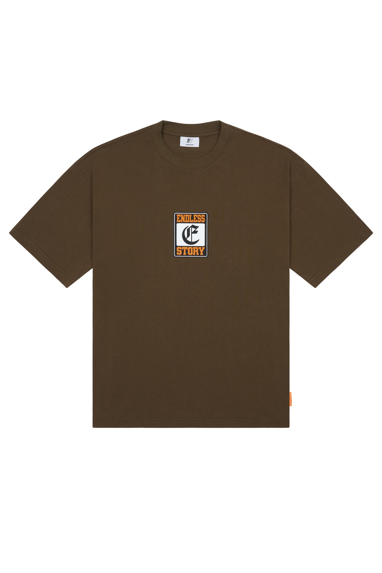 LOCKED IN TEE - BROWN