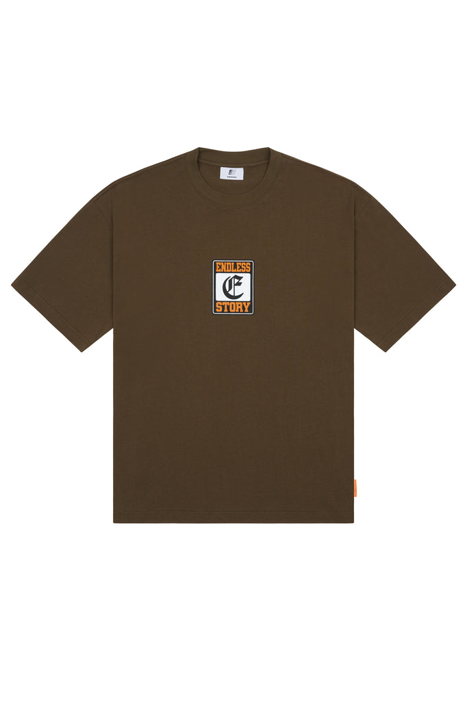 LOCKED IN TEE - BROWN