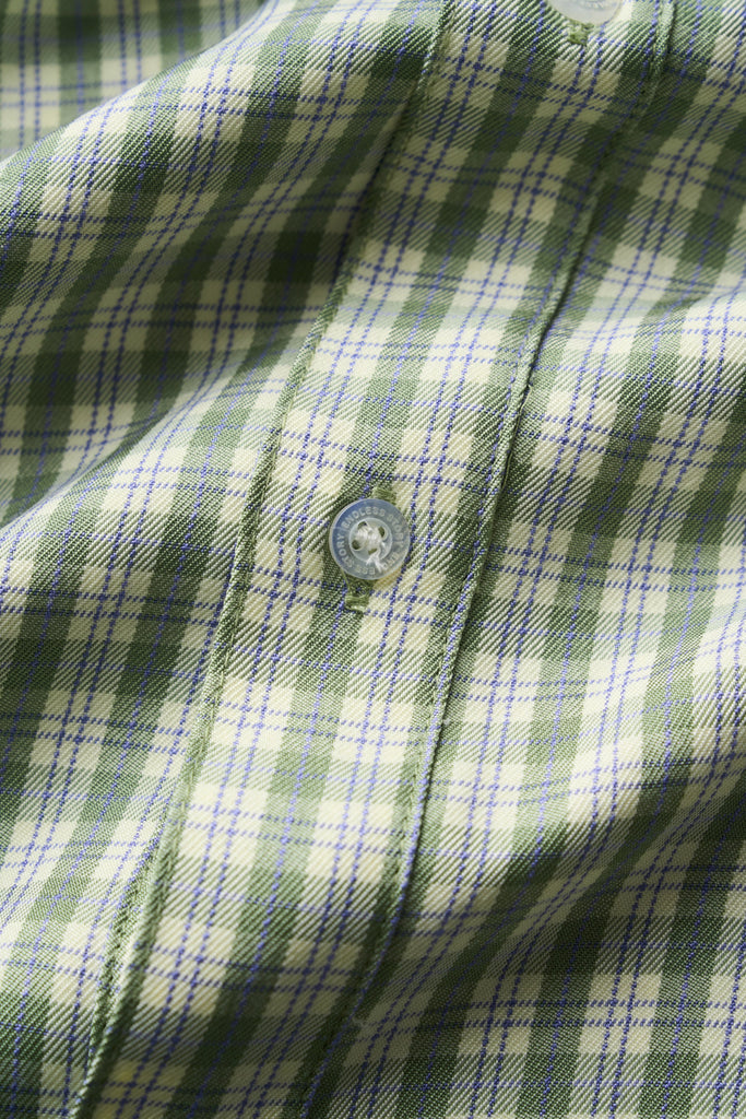 NINO BUTTON UP - OLIVE