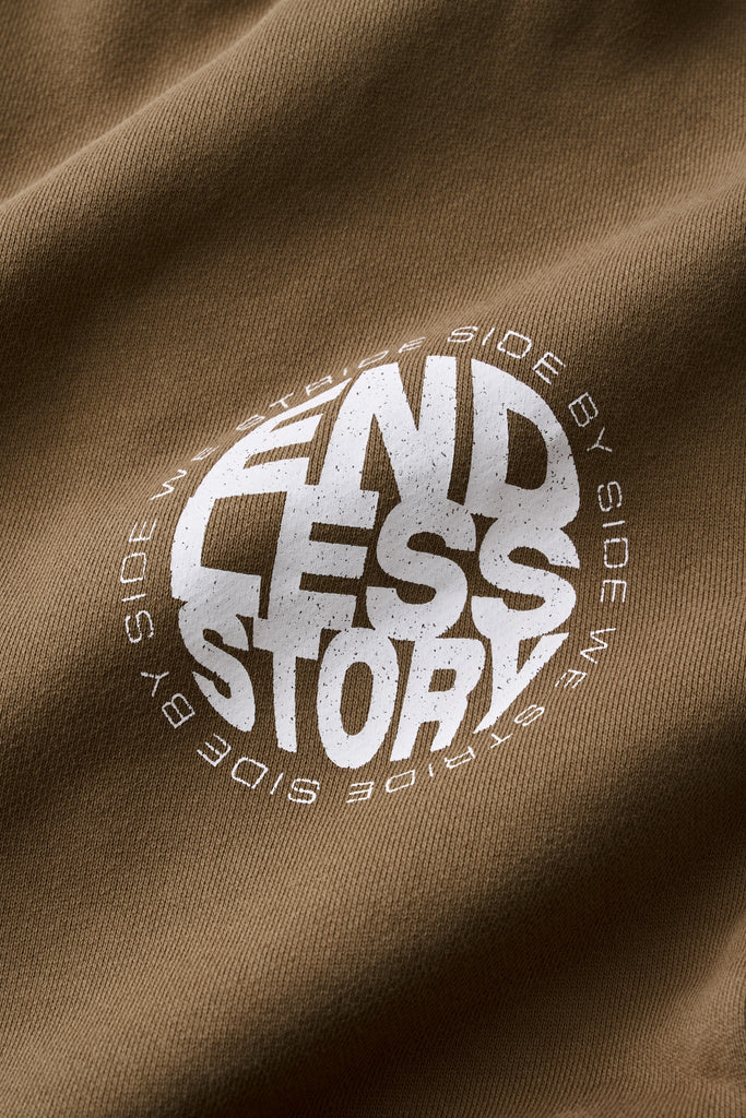 ALONGSIDE SWEAT PANT - STONE WASH BROWN