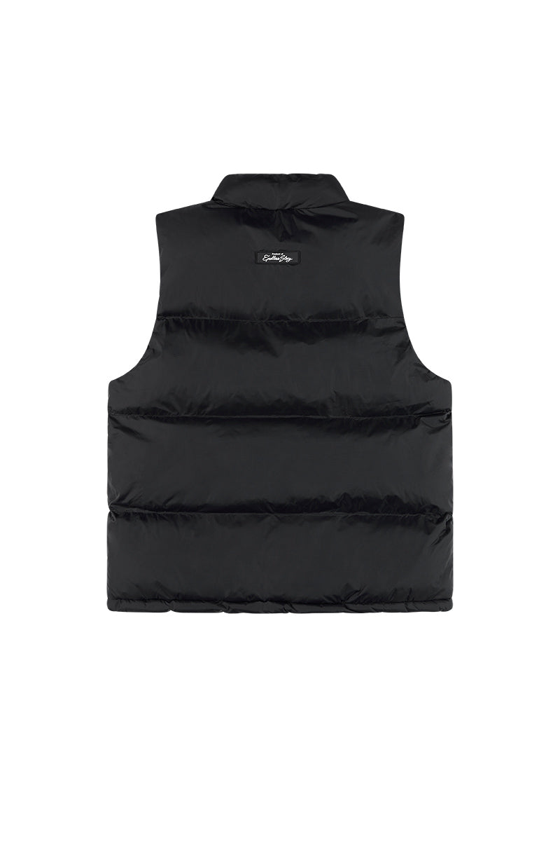 ALL DAY PUFFER VEST - BLACK