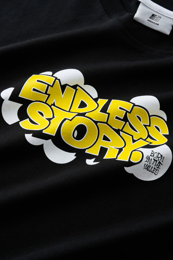 BUBBLE PRINT TEE - YELLOW