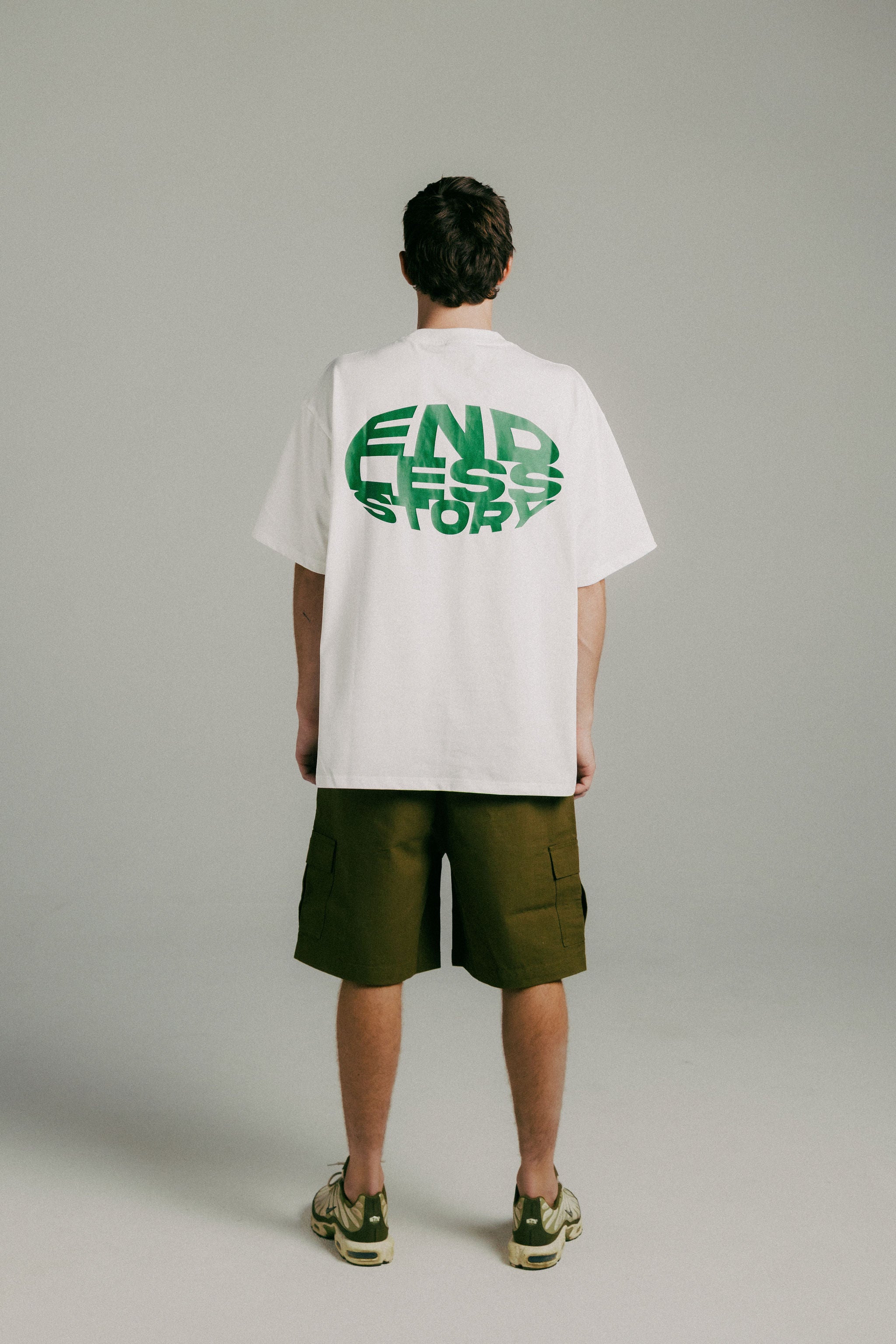 IMPASTO TEE - WHITE