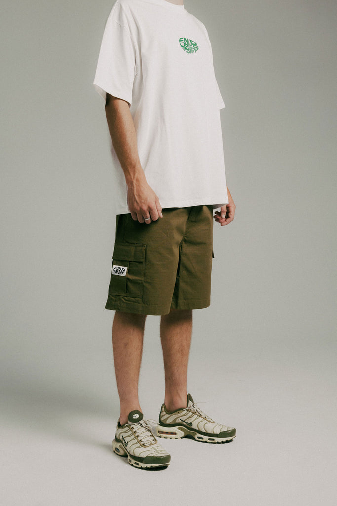 IMPASTO SHORT - OLIVE