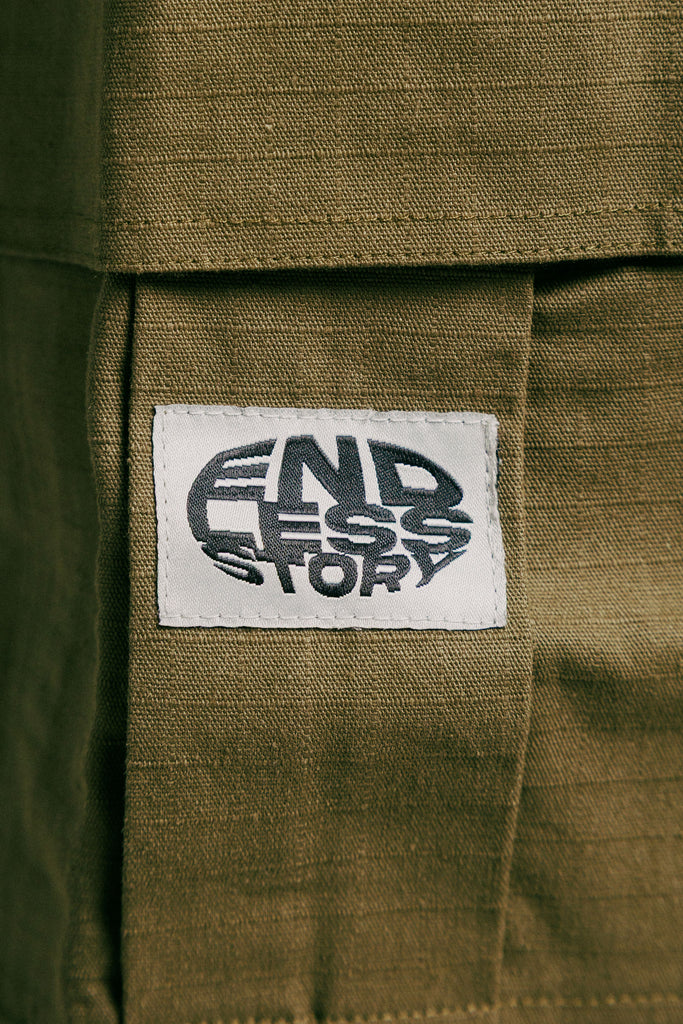 IMPASTO SHORT - OLIVE