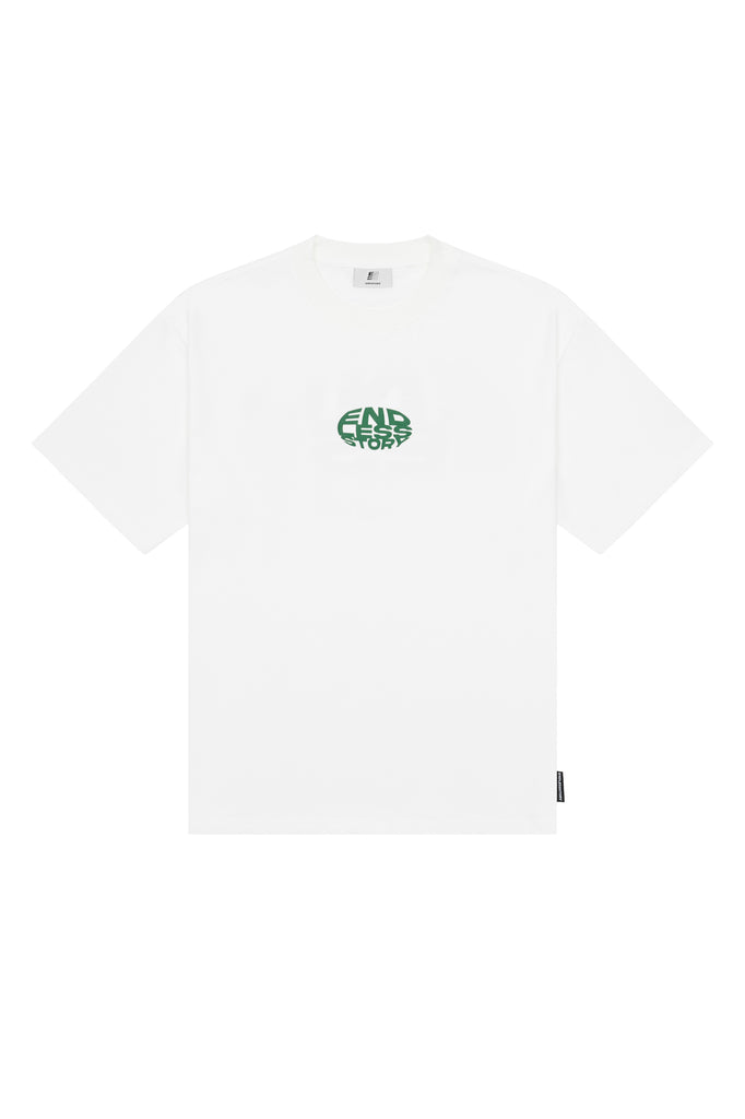 IMPASTO TEE - WHITE