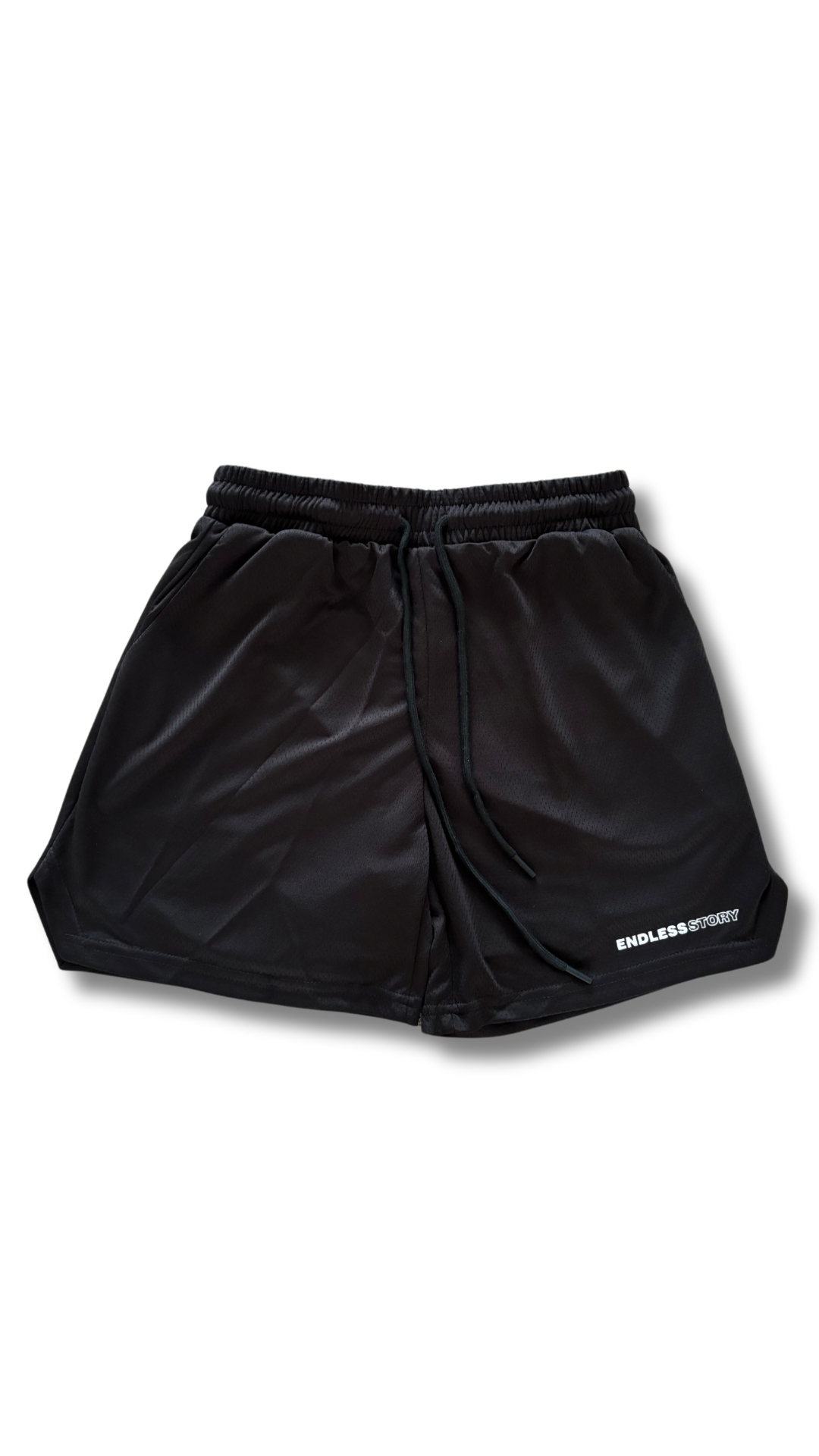 Signature Mesh Shorts (Black)