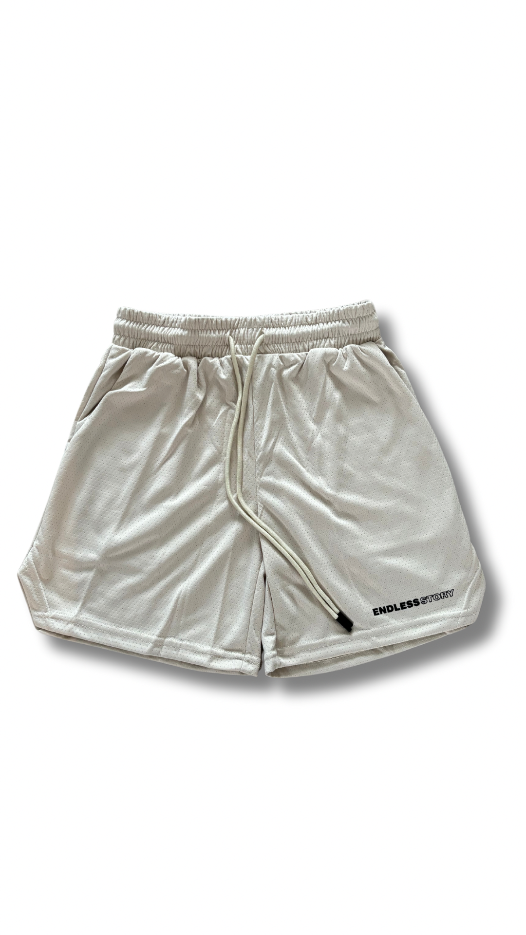 SIGNATURE MESH SHORTS - BONE