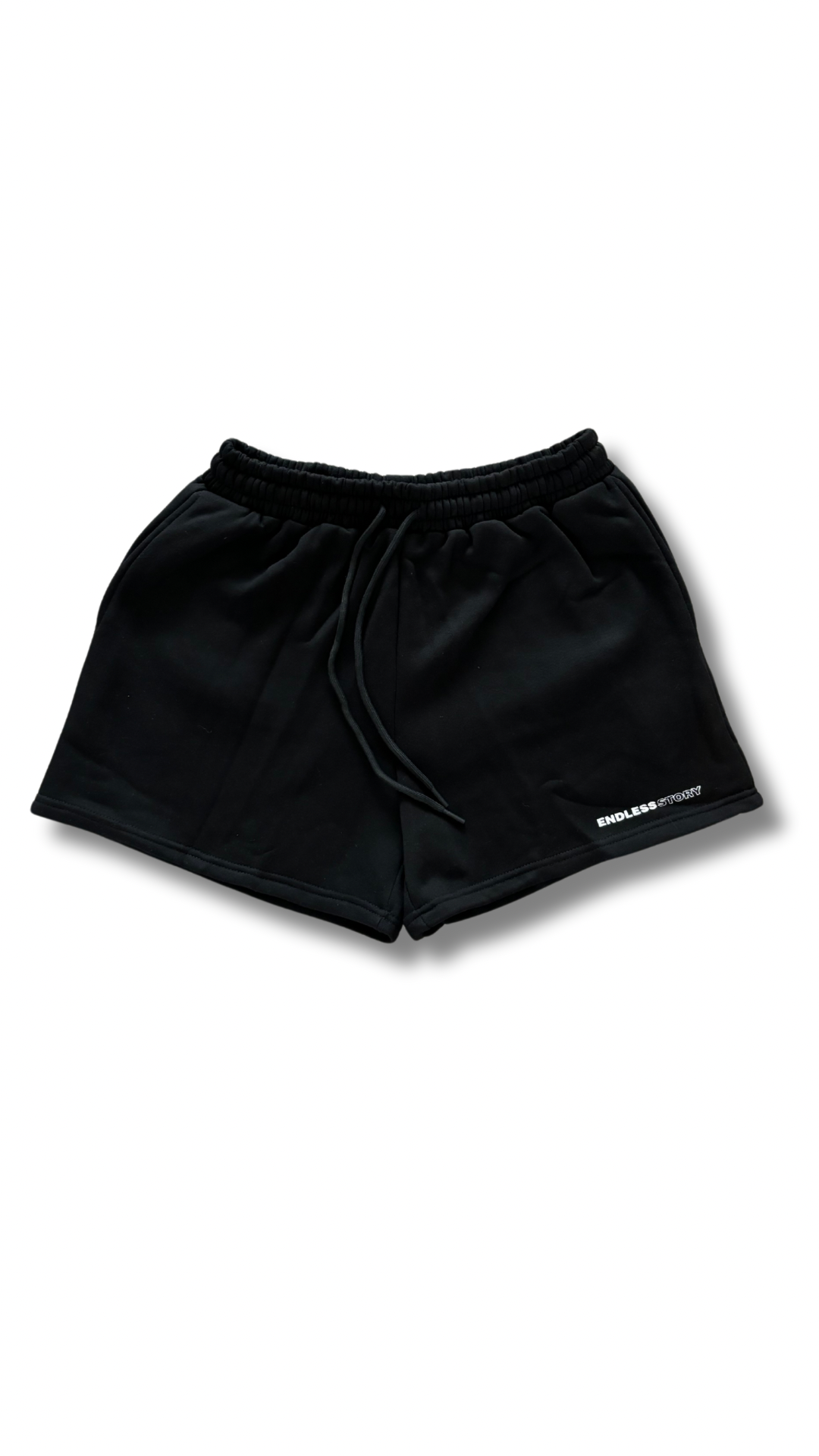 SIGNATURE FLEECE SHORT - BLACK