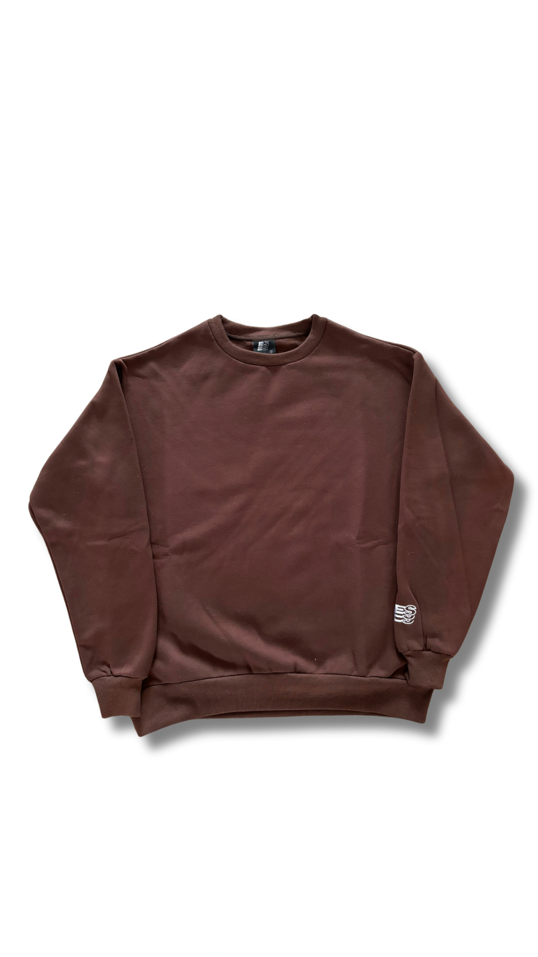 SIGNATURE CREW NECK - BROWN