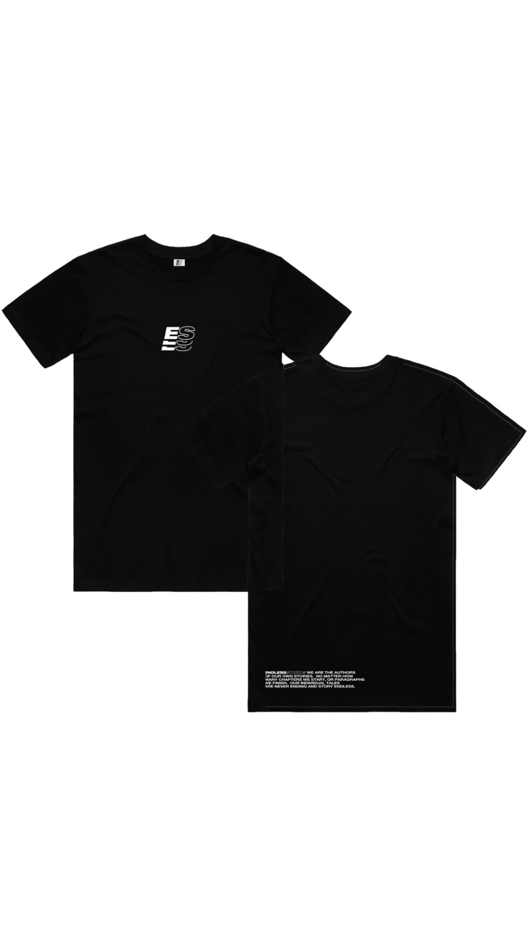 ENDLESS TEE - BLACK