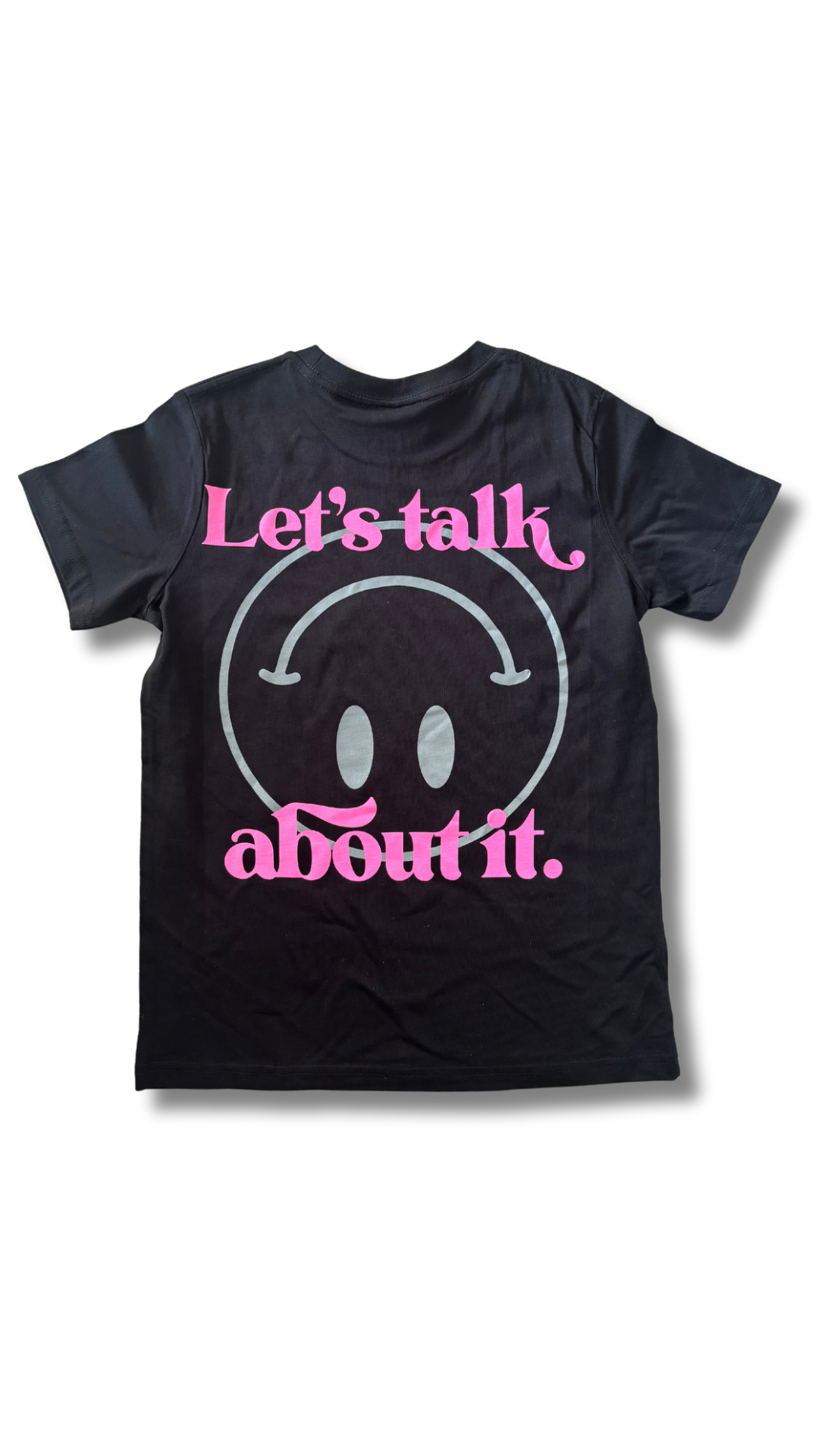 LET' S TALK ABOUT IT TEE - BLACK (KIDS)