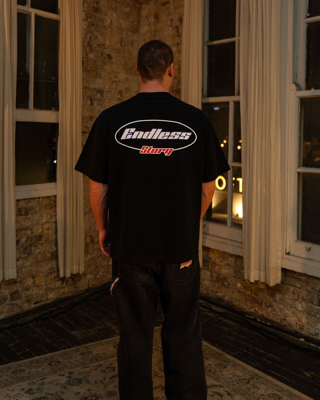 ODYSSEY TEE - BLACK