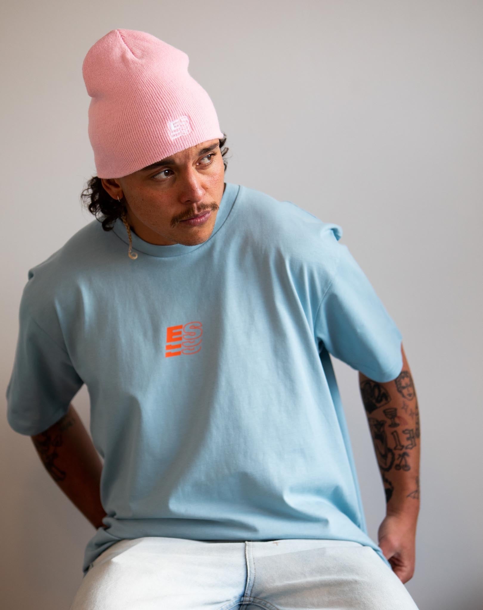 ENDLESS TEE - LIGHT BLUE