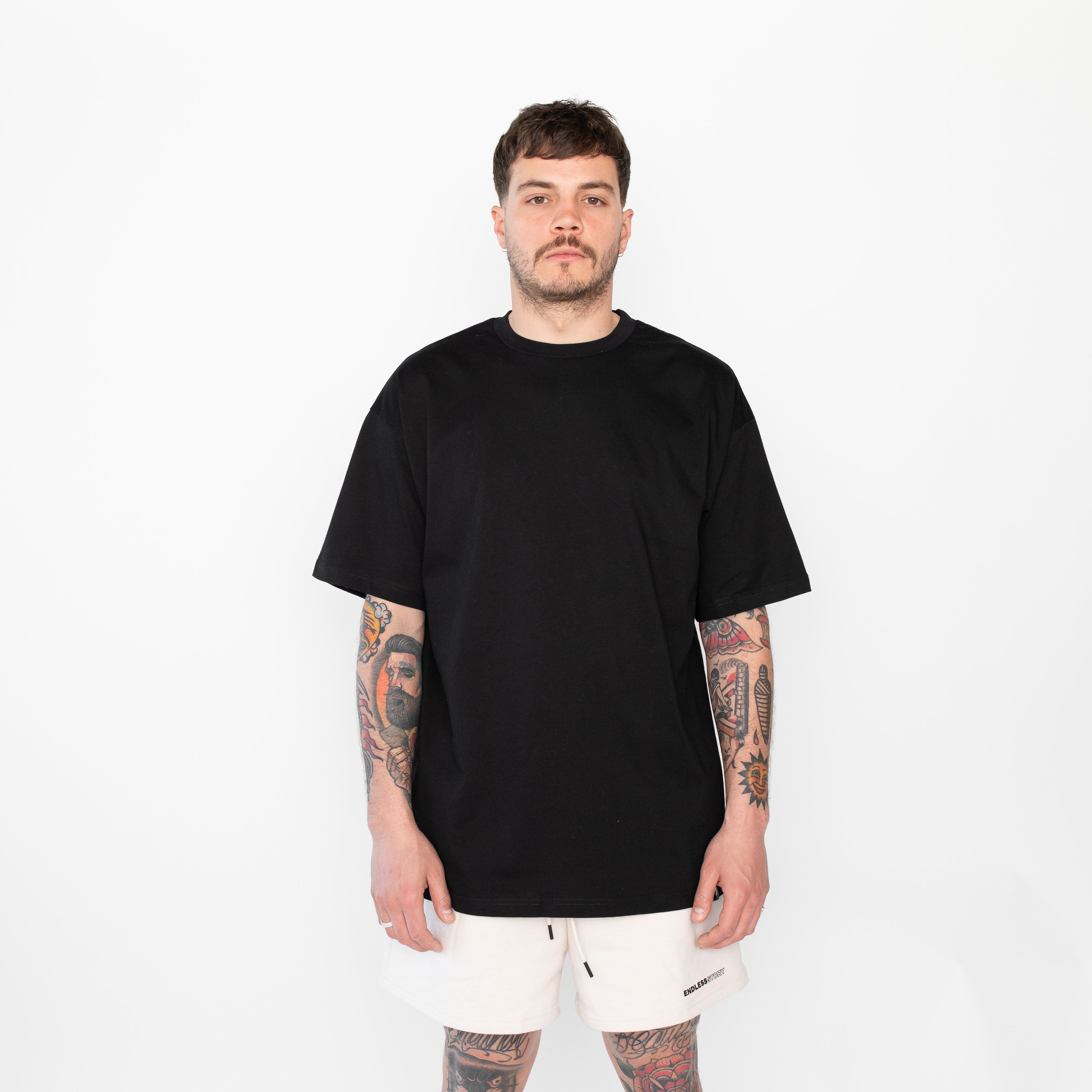 SIGNATURE TEE - BLACK