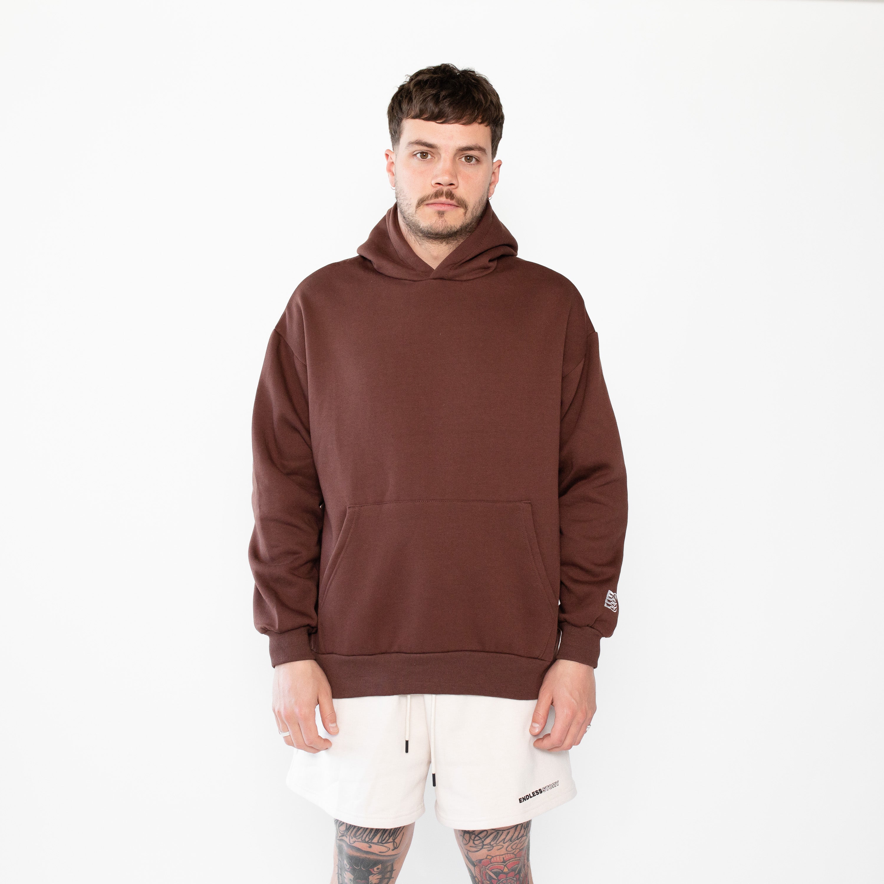 SIGNATURE HOOD - BROWN